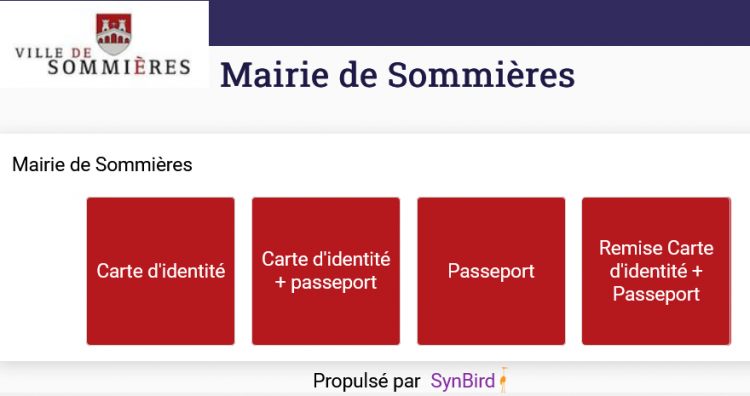 Carte d'identit et passeport : Prise de rendez-vous en ligne