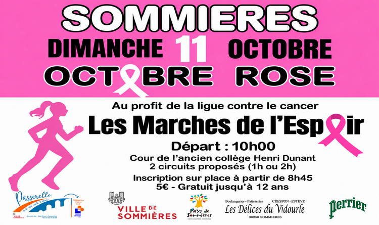 Octobre rose les marches de l'espoir Octobre rose les marches de l'espoir